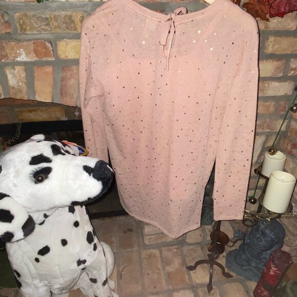 LC Lauren Conrad Disney Bambi Collection Thumper Bunny Tunic Sweater Top NWT S - Picture 2 of 11